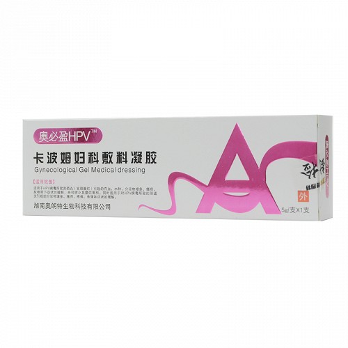 奥必盈HPV 卡波姆妇科敷料凝胶 5g