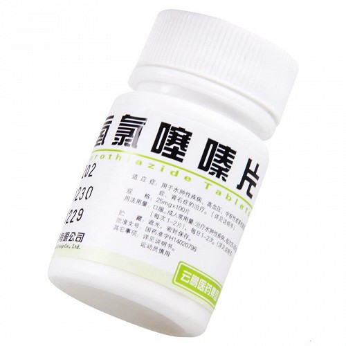 云鹏氢氯噻嗪片25mg100片