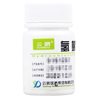 云鹏 氢氯噻嗪片 25mg*100片