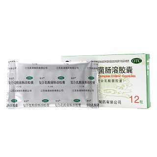 聚克 复合乳酸菌肠溶胶囊 0.33g*12粒