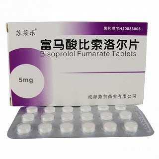 苏莱乐 H富马酸比索洛尔片 5mg*18片