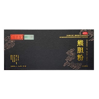 国妙堂 熊胆粉 0.15g*11瓶