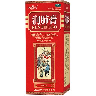 仙阁 润肺膏 200g