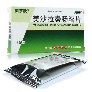 美莎欣 美沙拉秦肠溶片 0.25g*24片