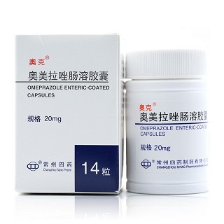 奥克 奥美拉唑肠溶胶囊 20mg*14粒