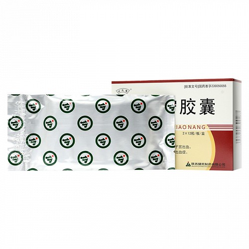 亦芝堂 止血宁胶囊 0.5g*12粒*2板