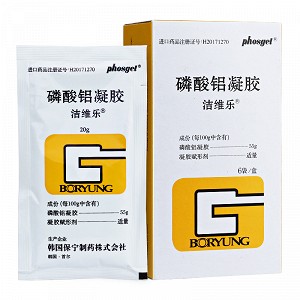 洁维乐 磷酸铝凝胶 20g:11g*6袋