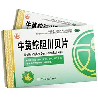 美山牌 牛黄蛇胆川贝片 0.41g*24片