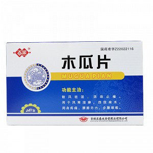百派 木瓜片 0.6g*12片*2板