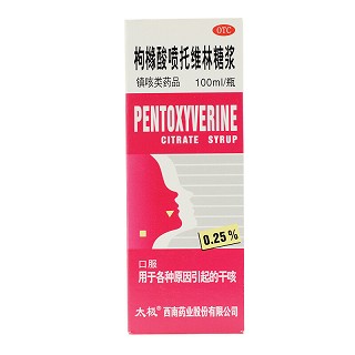 太极 枸橼酸喷托维林糖浆 100ml