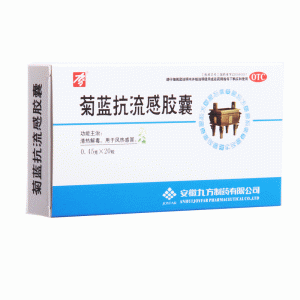 九方  菊蓝抗流感胶囊  0.45g*20粒