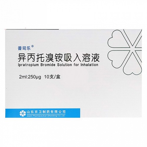 普司乐 异丙托溴铵吸入溶液 2ml：250μg*10支