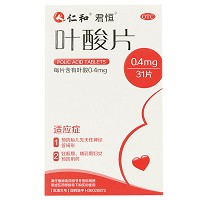 仁和君恒 叶酸片 0.4mg*31片