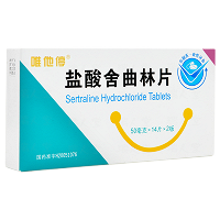 唯他停 盐酸舍曲林片 50mg*28片