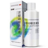 替诺康  浓替硝唑含漱液   200ml