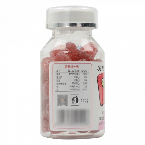 广慈 铁+乳钙软糖 128g