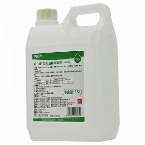 利尔康 75%酒精消毒液 2.5L