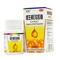 科苑 维生素E软胶囊（天然型）0.1g*60粒