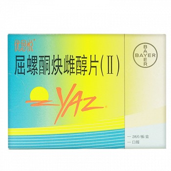 优思悦 屈螺酮炔雌醇片(Ⅱ) 28片