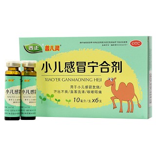 普正普儿灵  小儿感冒宁合剂 10ml*6支