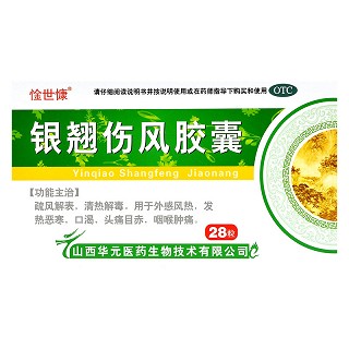 惍世慷 银翘伤风胶囊 0.3g*28粒