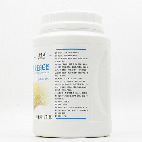 康富丽 无添加蔗糖蛋白质粉 1000g