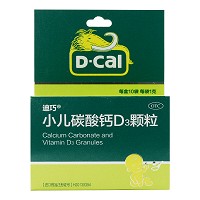 迪巧 小儿碳酸钙D3颗粒 10袋