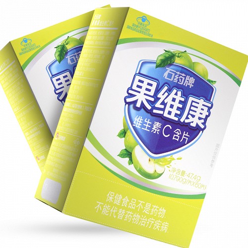 石药牌 果维康维生素C含片（青苹果味） 0.790g*60片