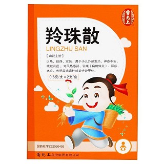 雷允上 羚珠散 0.6g*2支