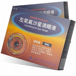 滴品 左氧氟沙星滴眼液 5ml:24.4mg