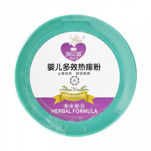 俏贝滋 婴儿多效热痱粉 140g