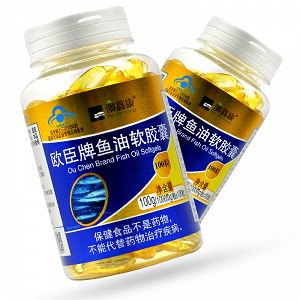 澳鑫康 欧臣牌鱼油软胶囊 100g(1000mg*100粒)