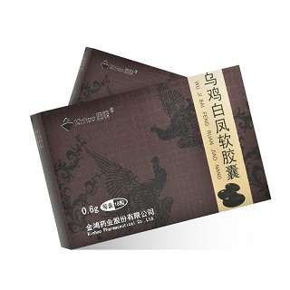 Klnhoo金鸿 乌鸡白凤软胶囊 0.6g*18粒(软胶囊)