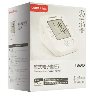 鱼跃 臂式电子血压计 YE660D（带蓝牙）