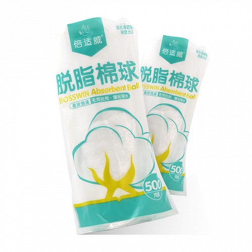 倍适威 脱脂棉球 500g