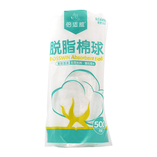 倍适威 脱脂棉球 500g