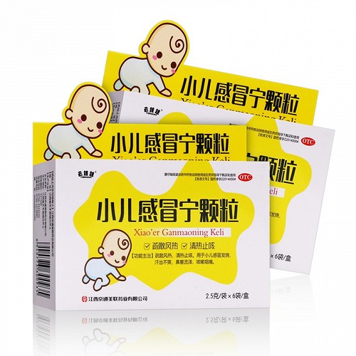 云娃娃小儿感冒宁颗粒25g6袋