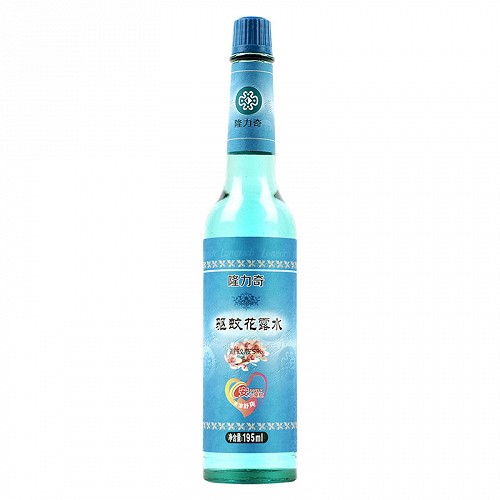 隆力奇 驱蚊花露水 （玻璃瓶） 195ml