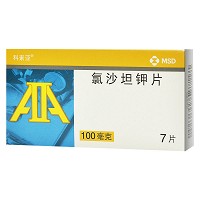 科素亚  氯沙坦钾片 100mg*7片