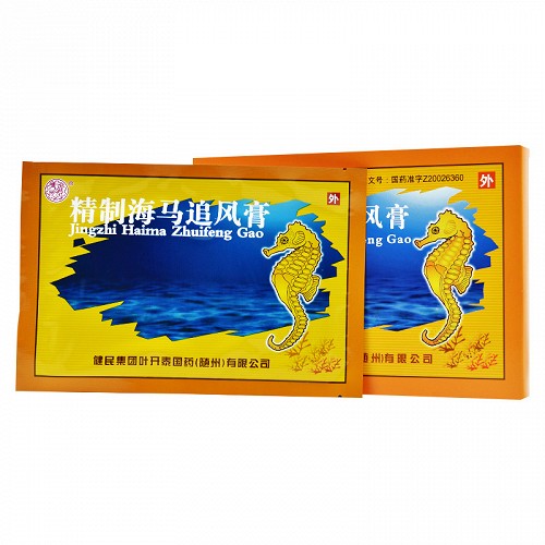 健民精制海马追风膏8cm13cm5片