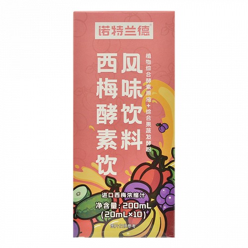 诺特兰德 西梅酵素饮风味饮料 20ml*10袋