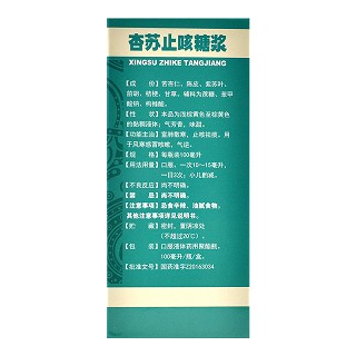 端正时代 杏苏止咳糖浆 100ml