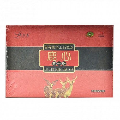 鹿归春 鹿心冻干粉（会员专享） 1g*10瓶