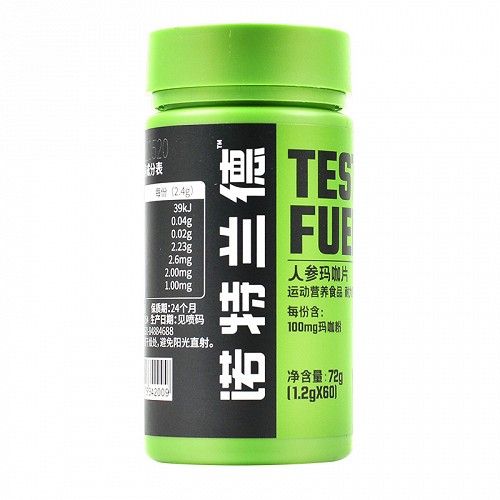 诺特兰德 TEST FUEL人参玛咖片 1.2g*60片