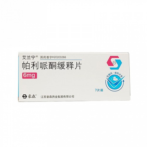 艾兰宁 h帕利哌酮缓释片 6mg*7片