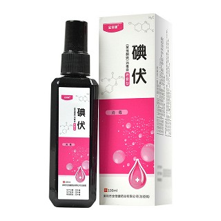 全倍健 碘伏（聚维酮碘）消毒液（喷雾剂） 100ml