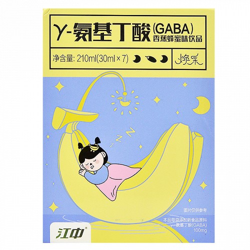 焕采 γ-氨基丁酸(GABA)香蕉蜂蜜味饮品 210ml(30ml*7)