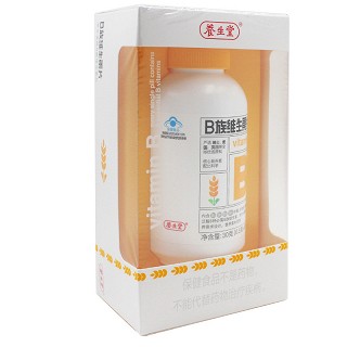 养生堂 B族维生素片 0.5g*60片