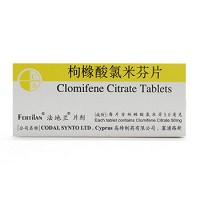 法地兰 H枸橼酸氯米芬片 50mg*10片