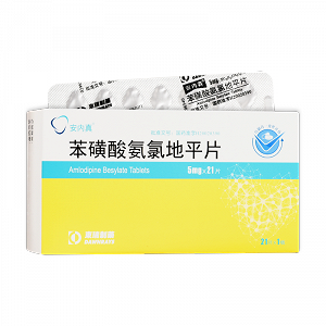 安内真 苯磺酸氨氯地平片 5mg*21片